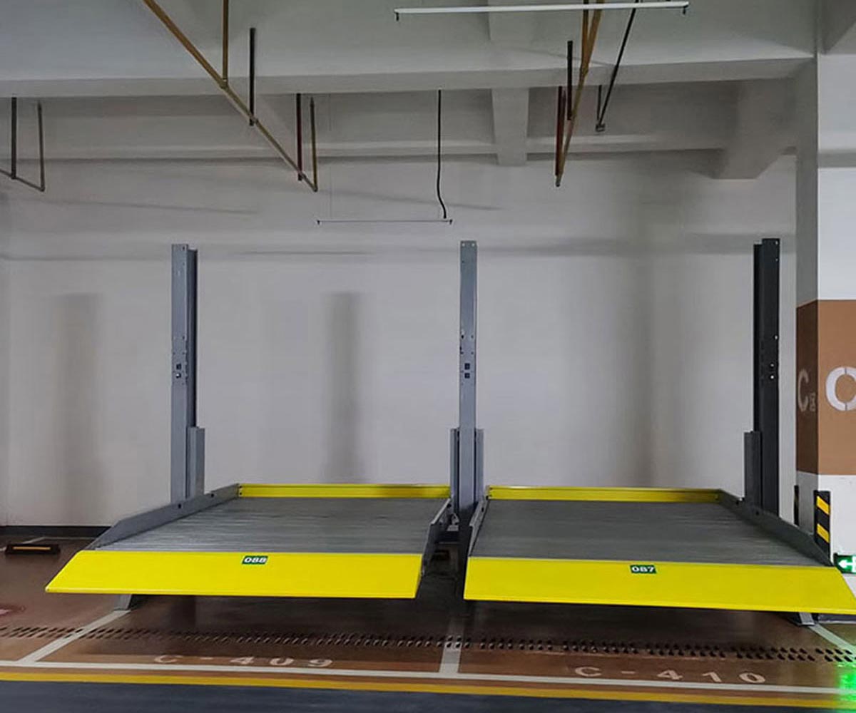 永善雙層簡易升降機(jī)械式停車庫廠家