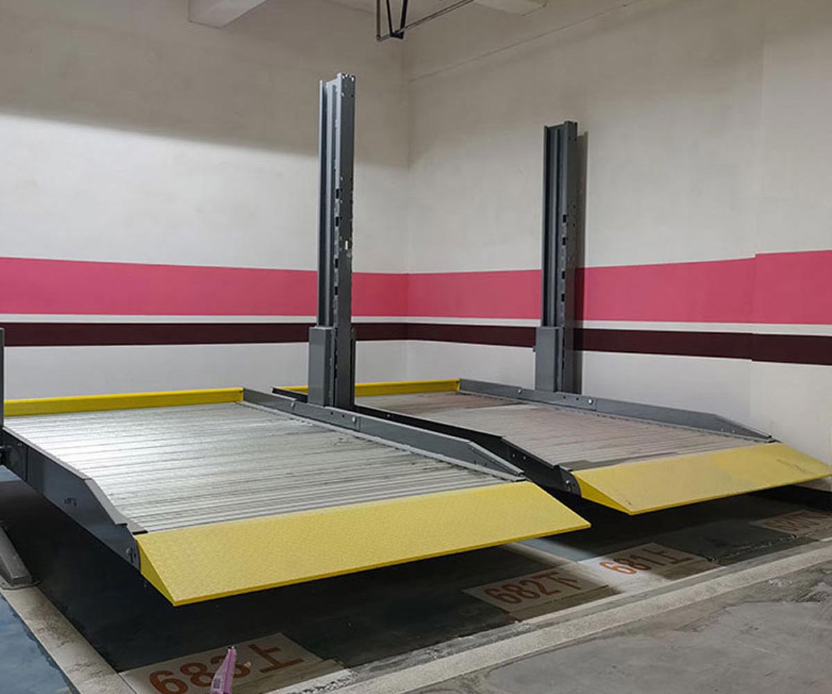 魯?shù)殡p層PSH型機(jī)械式立體停車設(shè)備維保