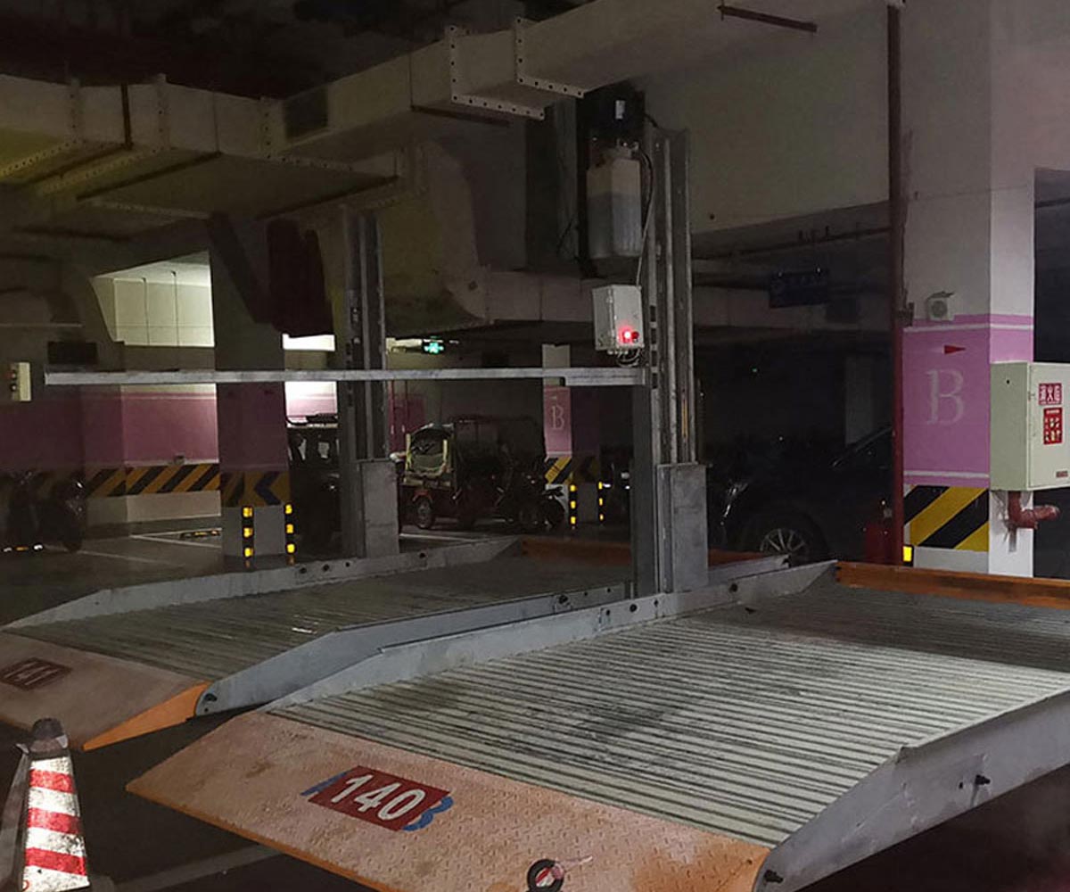 雙層簡易升降類立體停車位維保