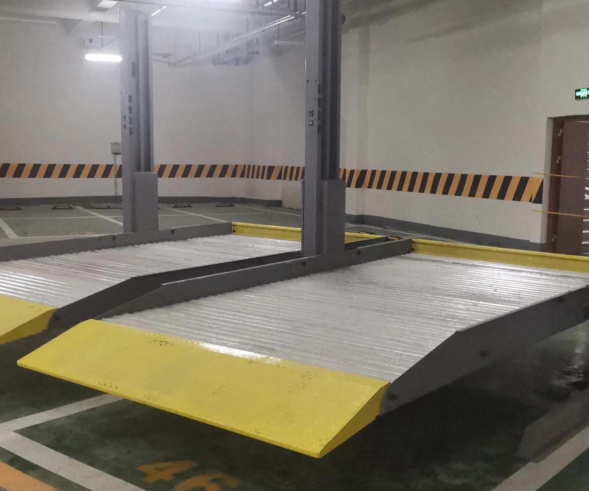 云龍二層升降平移立體停車價格