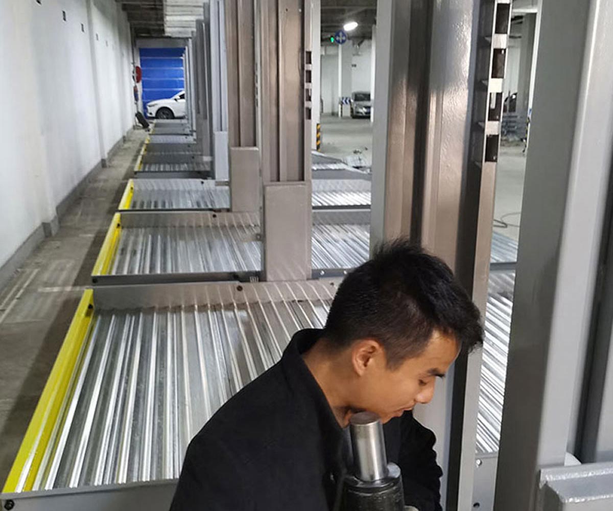 云龍地下室升降式機械式立體車庫租賃