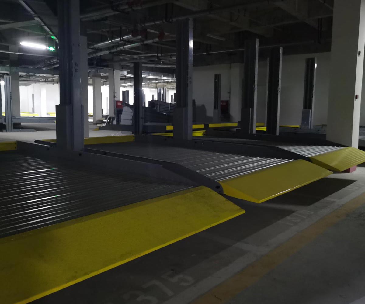 地下室簡易升降類機(jī)械停車場拆除