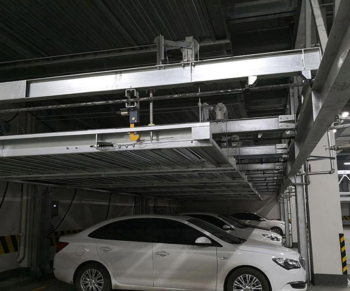 雙層升降橫移機械式停車庫維保