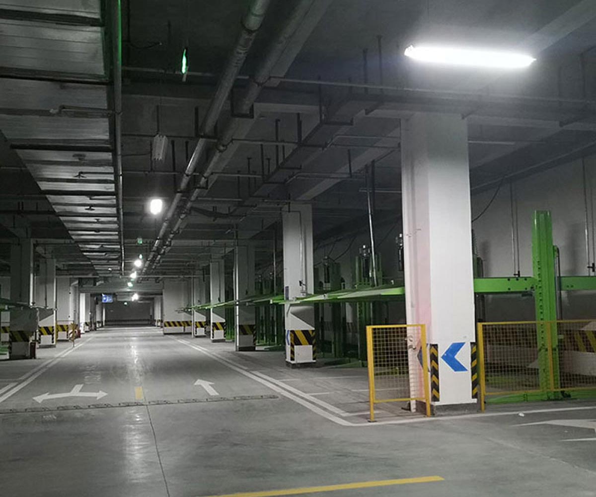 勐海PSH五層升降橫移類停車設(shè)備（負(fù)二正三地坑式）技術(shù)參數(shù)