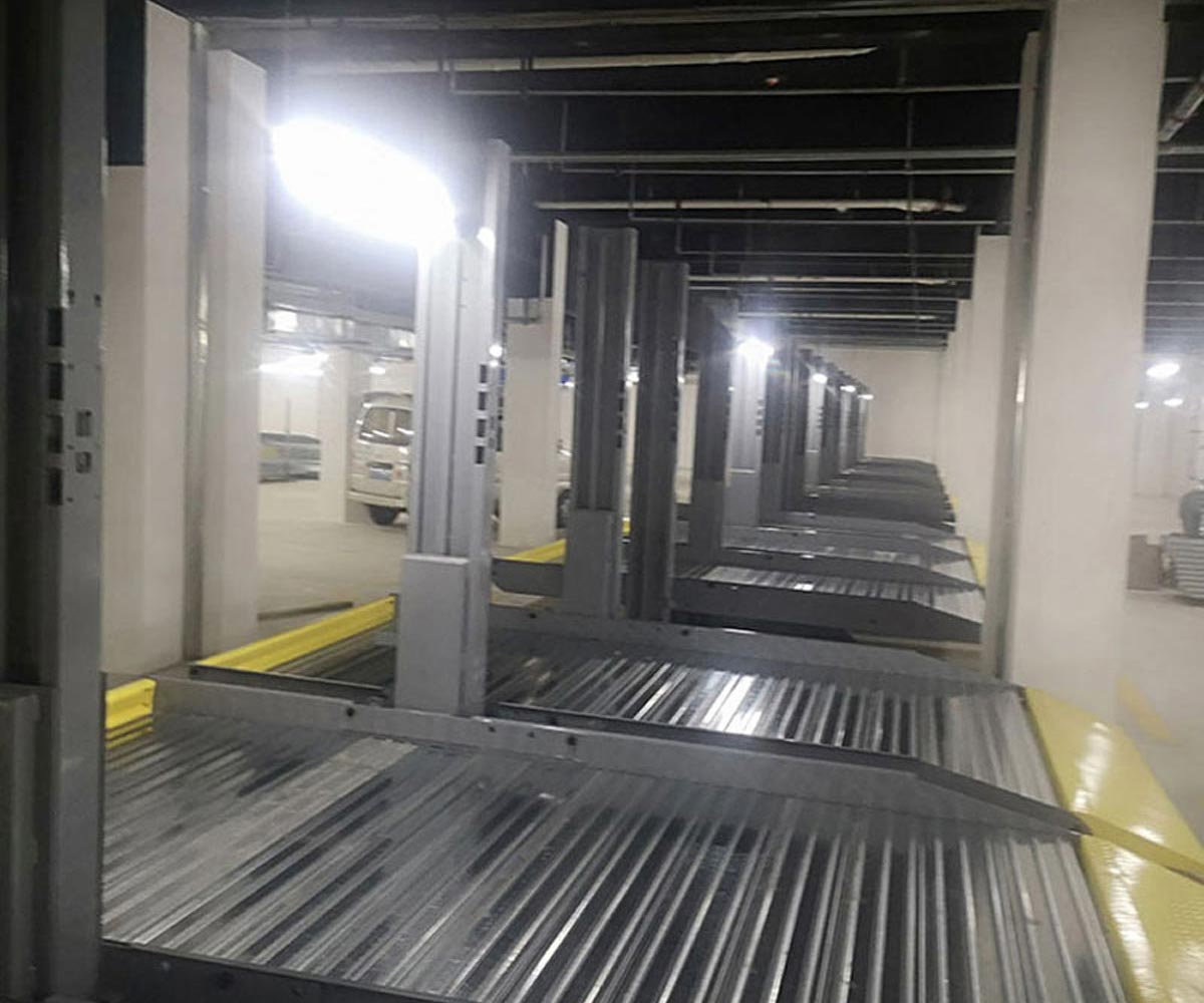 怒江PSH五層升降橫移類(lèi)停車(chē)設(shè)備（負(fù)一正四地坑式）技術(shù)參數(shù)
