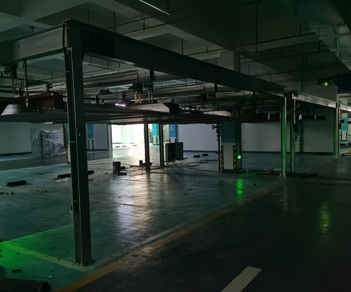 兩層升降式立體車位