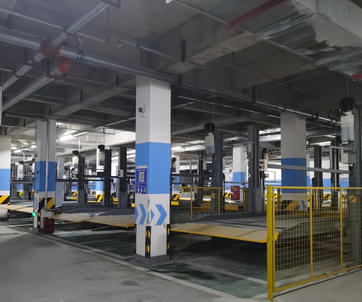 云龍地坑式簡易升降自動立體停車庫