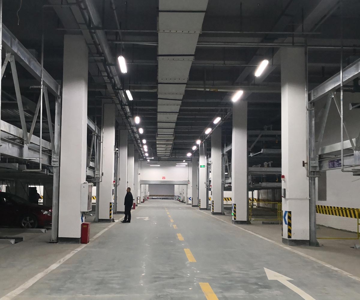 玉龍二層升降機(jī)械式立體停車設(shè)備