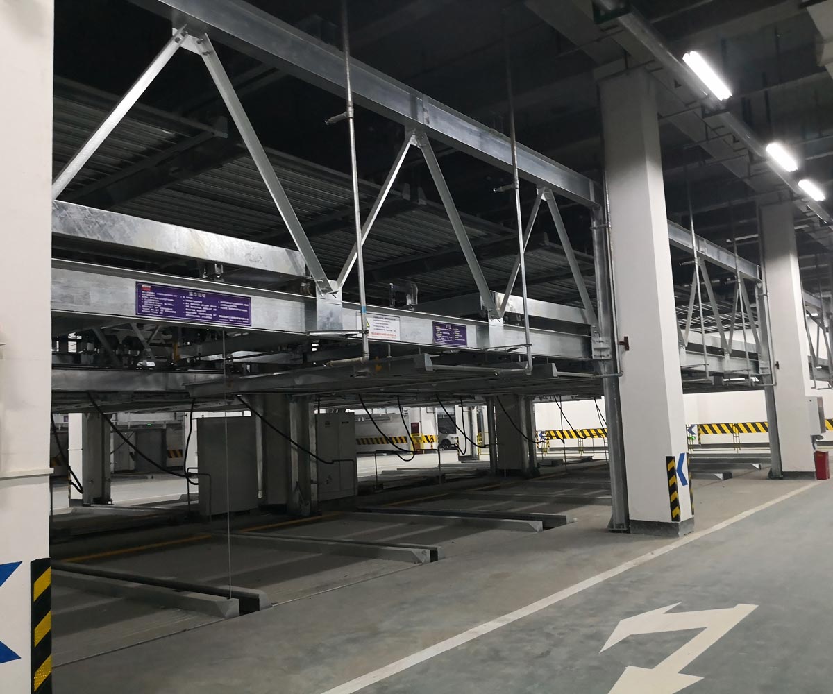 鳳慶PSH2二層升降橫移式自動(dòng)立體停車庫