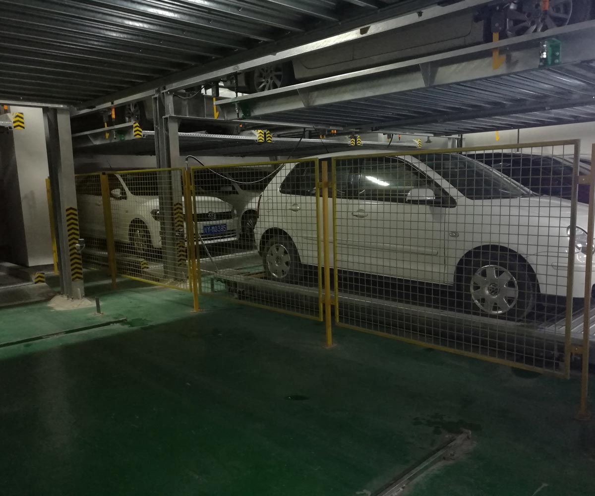 PSH2重列式二層升降橫移自動立體停車庫